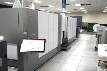 Canon Truepress commercial printing equipment